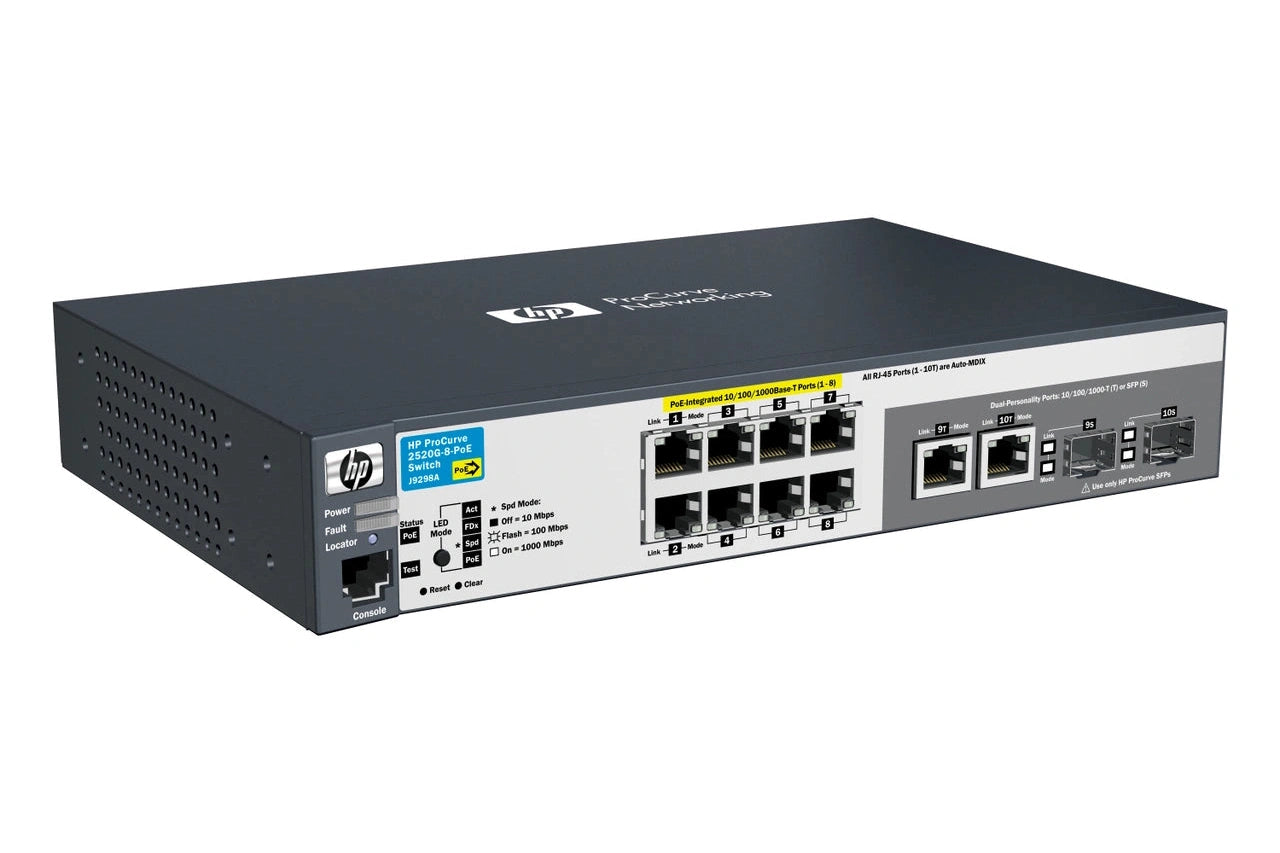 HPE Procurve E2520-8G-PoE Switch