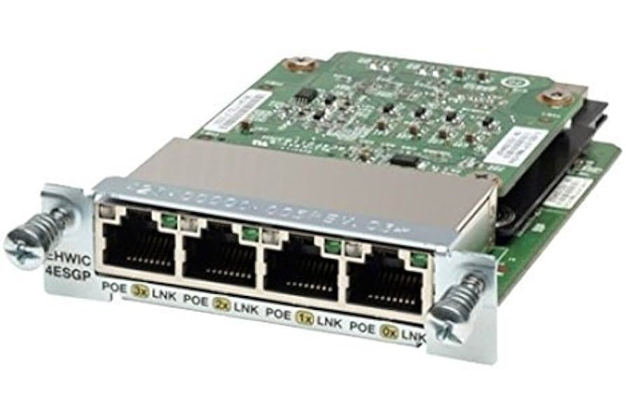 Cisco PoE Ethernet Card EHWIC-4ESG-P