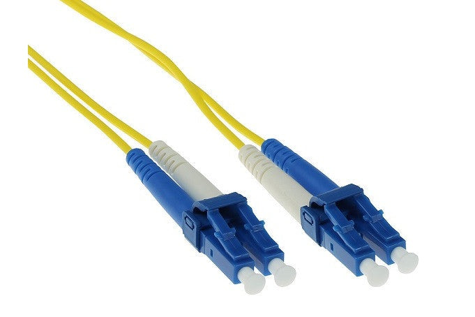 ACT Glasvezelpatchkabel 1.0 meter – OS2 Singlemode 9/125 LSZH LC-LC (RL9901) (Nieuw)