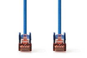 Nedis Netwerkkabel S/FTP CAT6 kabel - 0.50 meter (Blauw)