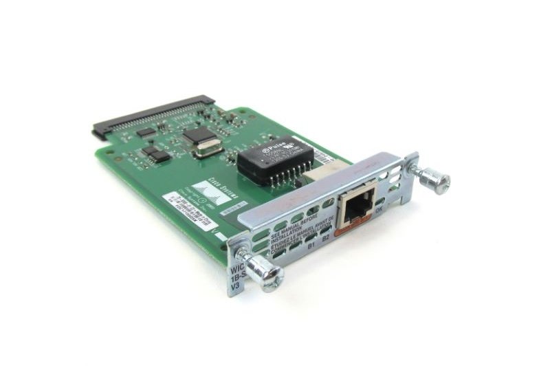 CISCO WIC-1B-S/T-V3 - 1-Port ISDN WAN Interface Card line
