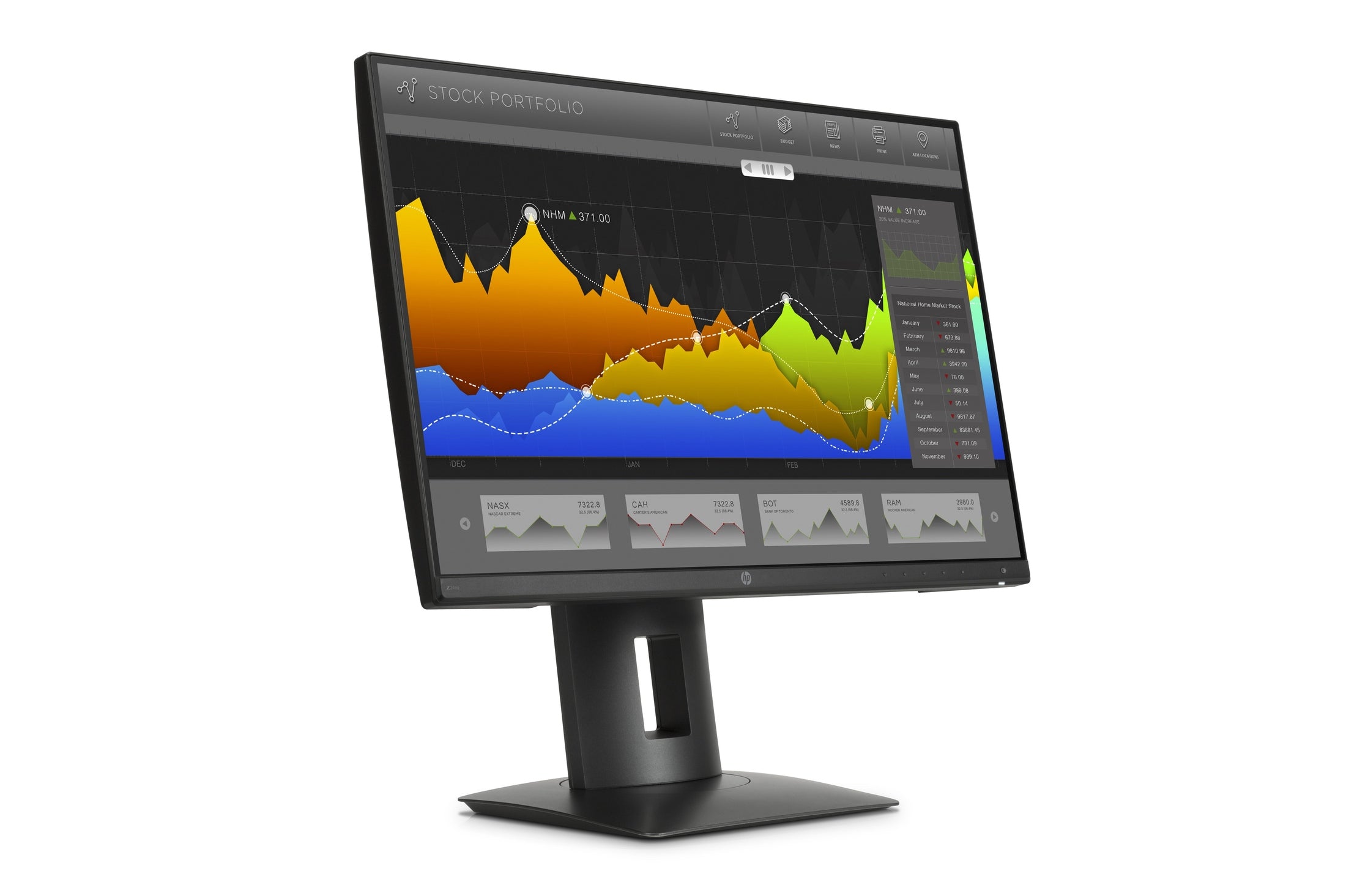 HP Z24nq 23.8-inch Narrow Bezel IPS Display