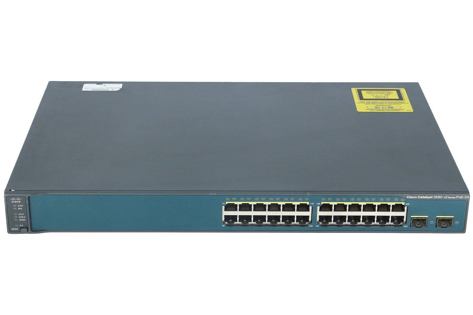 Cisco Catalyst 3560 WS-C3560V2-24PS-E + 2 SFP Netwerk Switch