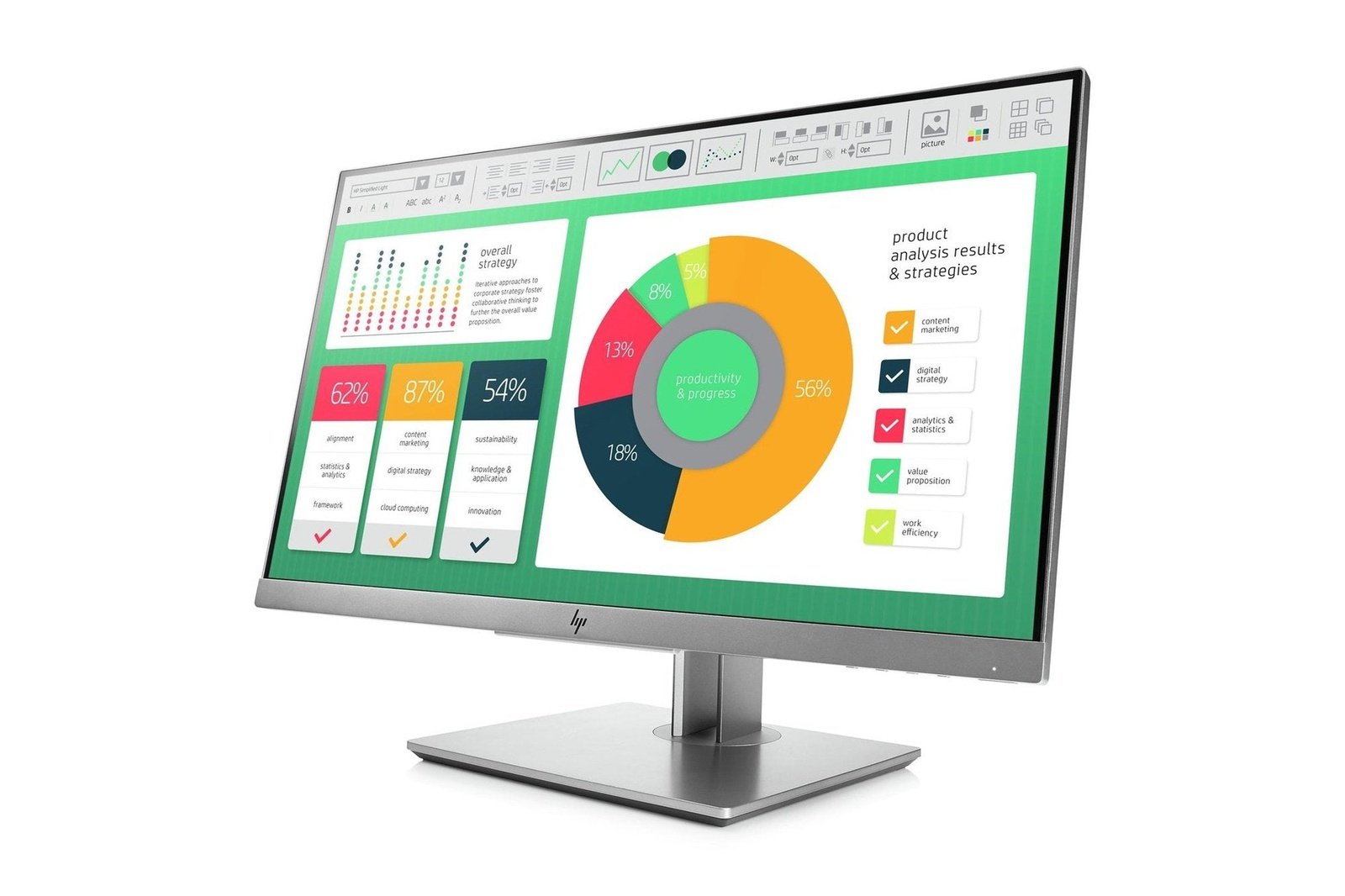 HP EliteDisplay E223 22-inch monitor