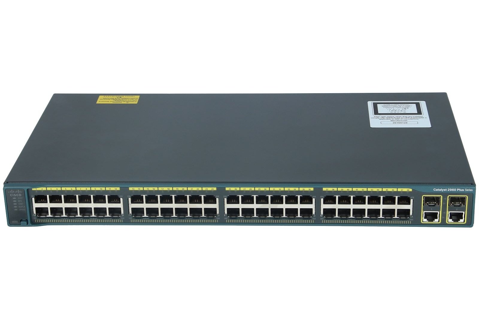 Cisco Catalyst Switch 2960-48TC - 48x 10/100 Ports - 2x T/SFP - Managed