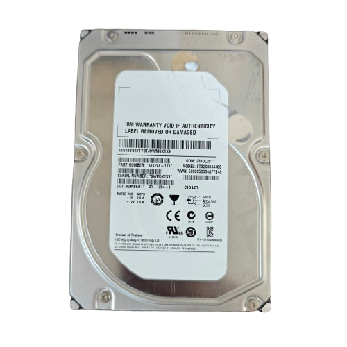 Seagate Constellation ES 9JX248-176 2TB 3.5-inch 7200 RPM 16MB SAS HDD