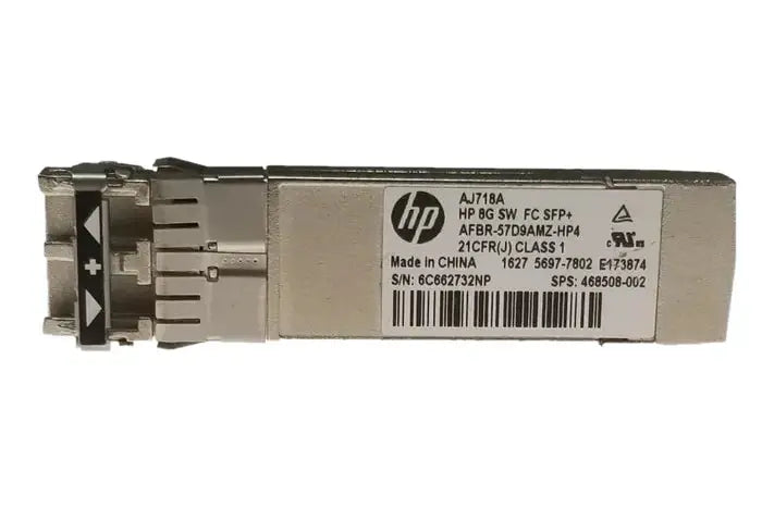 HP AJ718A SFP 8Gb SW FC SFP+ Optical Transceiver