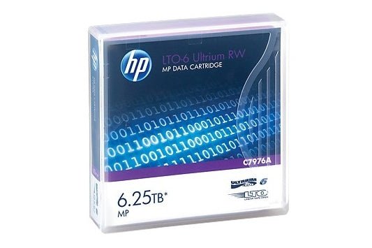 HP LTO6 (C7976A) Ultrium RW data cartridge 6.25TB