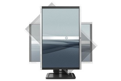 HP Compaq LA2405WG 24" Monitor Zwart