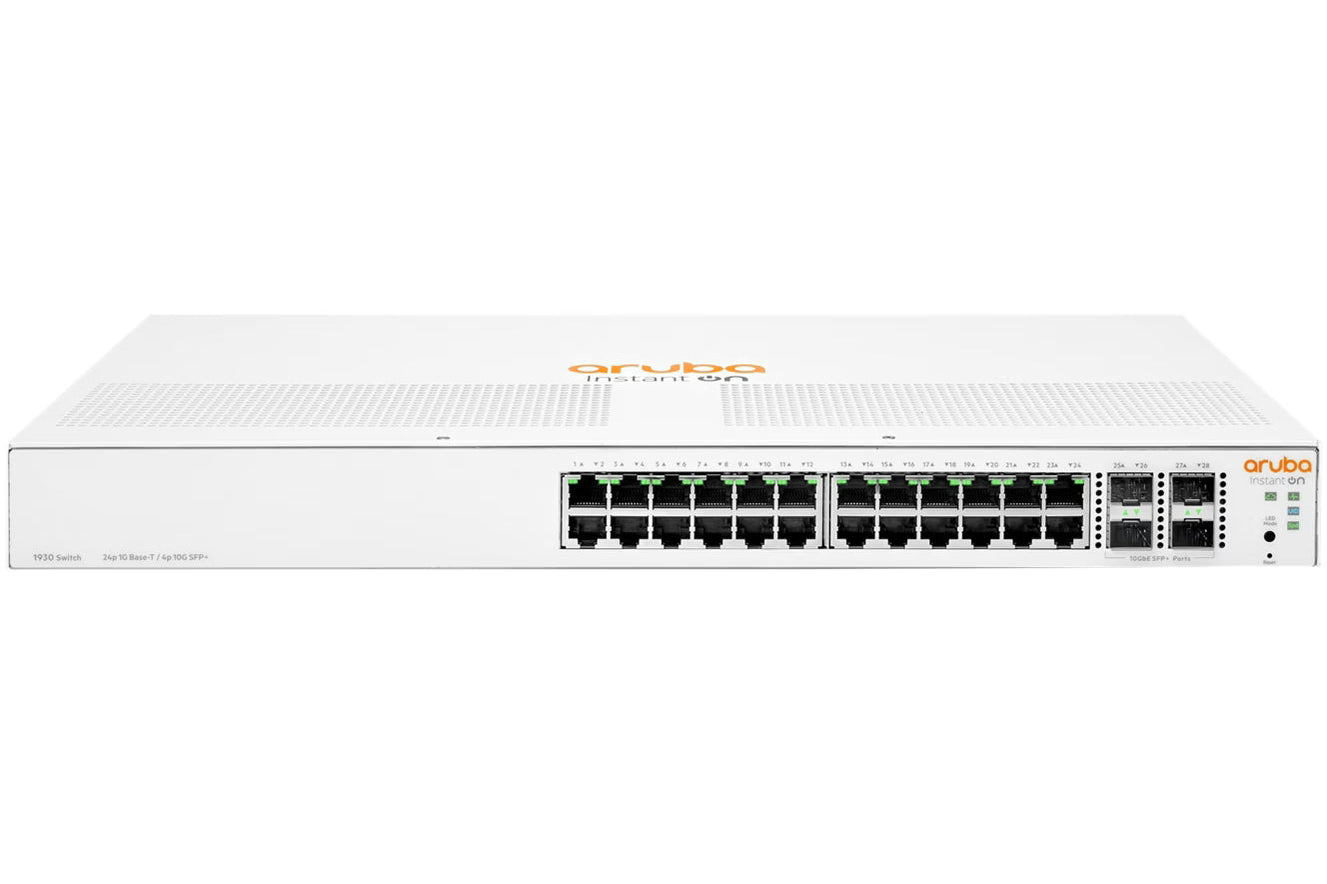 HPE Aruba Instant On 1930 24G 4SFP/SFP+ Smart Managed Switch (JL682A)