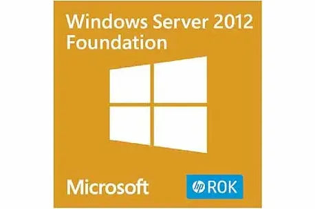 Hewlett Packard Enterprise Microsoft Windows Server 2012 R2 Foundation ROK en/nl/sv/pt/tr SW (Nieuw)