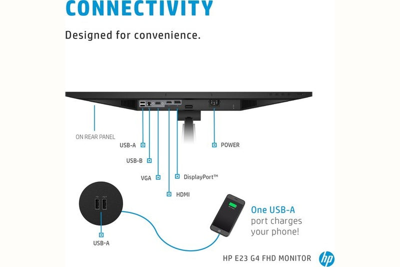 HP E23 G4 23" Monitor