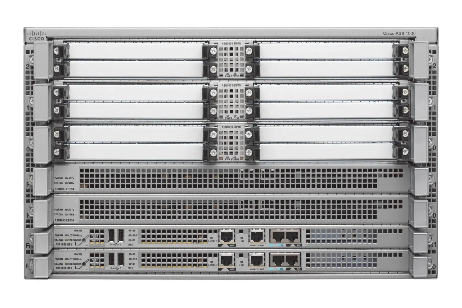 Cisco ASR1006 Chassis, Dual P/S, I/O Bundle ASR1006-SB