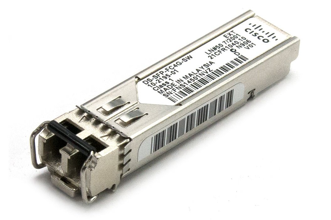 Cisco DS-SFP-FC4G-SW - 4 Gbps Fibre Channel-SW SFP, LC
