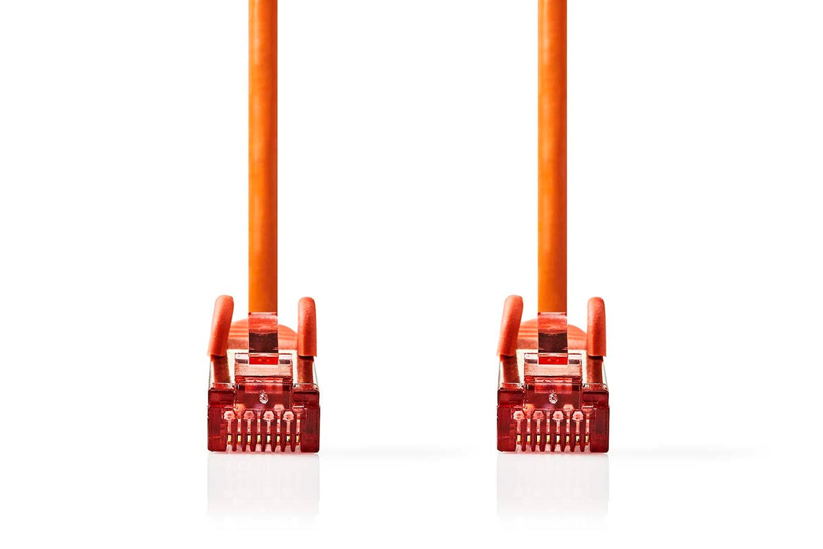 Nedis Netwerkkabel S/FTP CAT6 kabel - 1 meter (Oranje)