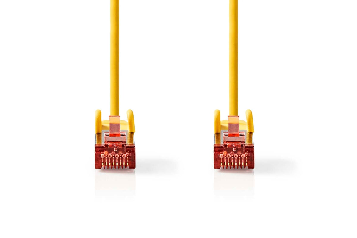 Nedis Netwerkkabel S/FTP CAT6 kabel - 0.50 meter (Geel)