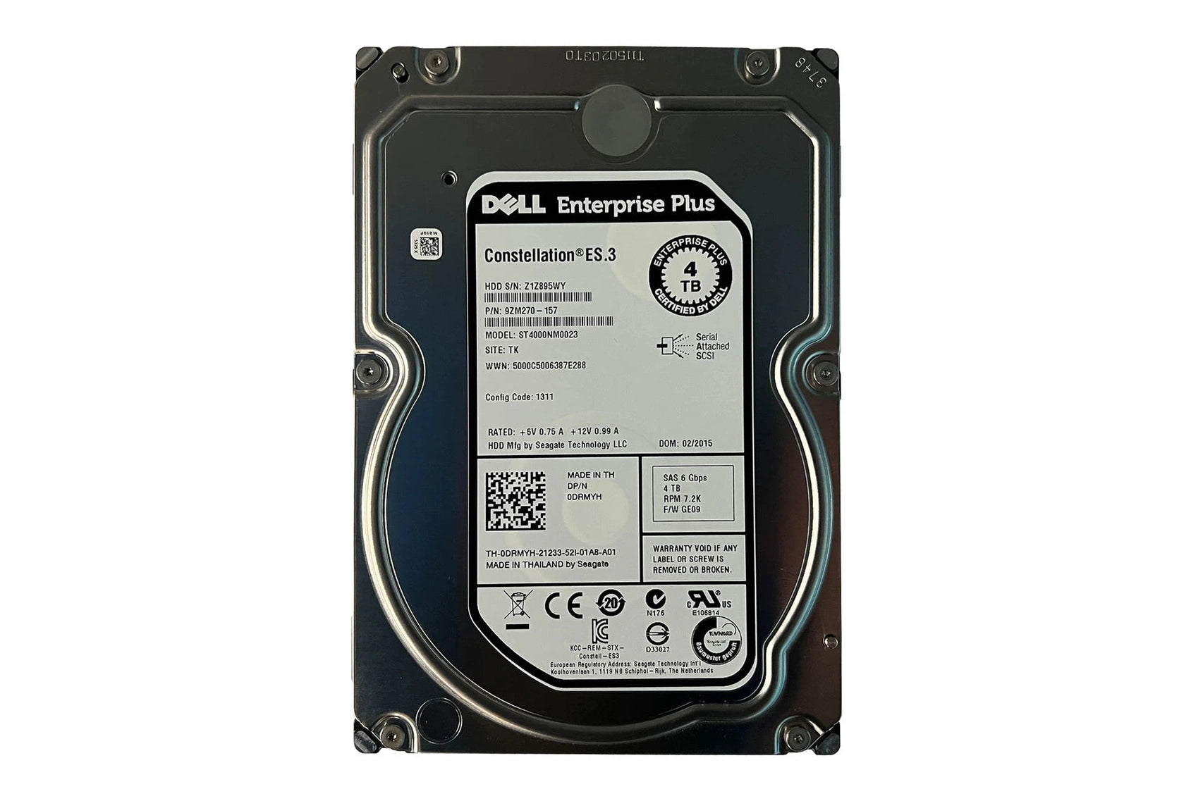 Dell 9ZM270-157 4TB 3.5-inch SAS HDD