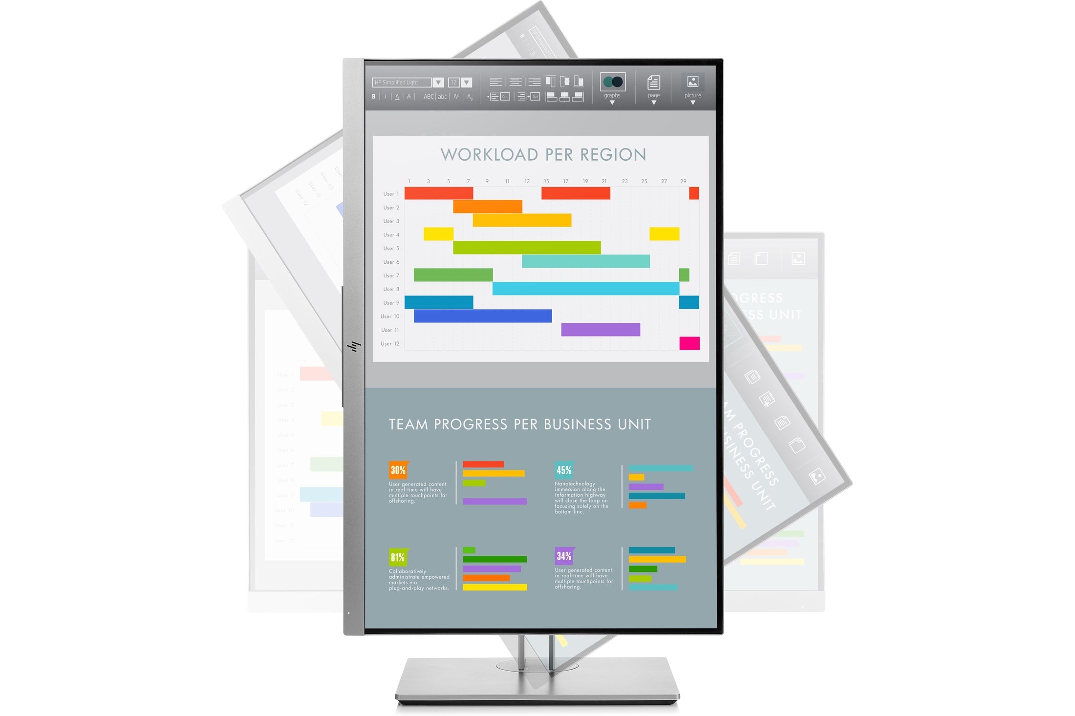 HP EliteDisplay E243i 24" Monitor