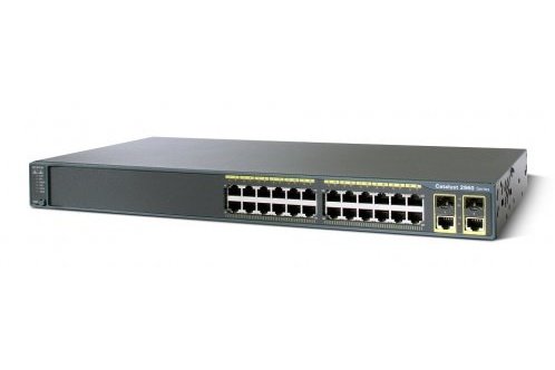 Cisco Catalyst WS-C2960-24TC-L 24 Port Ethernet Switch