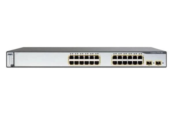 Cisco WS-C3750G-24TS-E1U 24 poorts switch