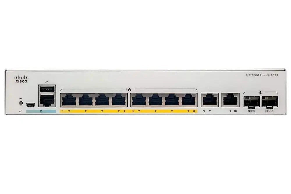 Cisco C1000-8T-E-2G-L 8-Port Gigabit Switch (Open Box)