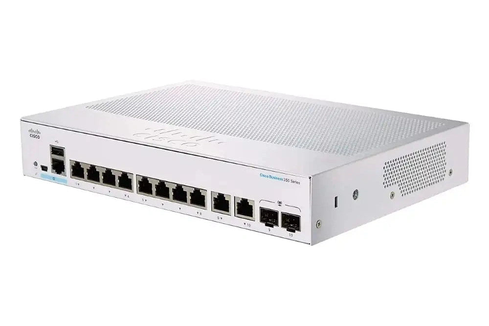 Cisco CBS250-8T-E-2G Switch - Cisco Refresh