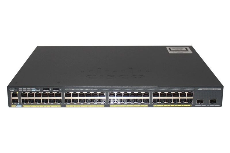 Cisco WS-C2960X-48LPD-L - Catalyst 2960-X 48 GigE PoE 370W, 2 x 10G SFP+ LAN Base
