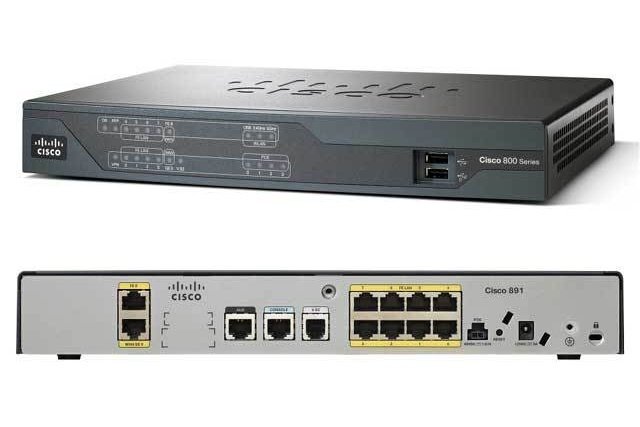 Cisco 881 Integrated Services Router CISCO881-SEC-K9