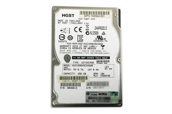 HP 5697-1286 450GB 10K SAS 6Gb/s 2.5-inch Hard Drive