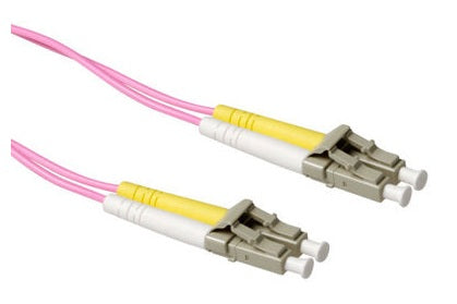 ACT Glasvezelpatchkabel 20 meter – OM4 Multimode 50/125 LSZH LC-LC (RL9720) (Nieuw)