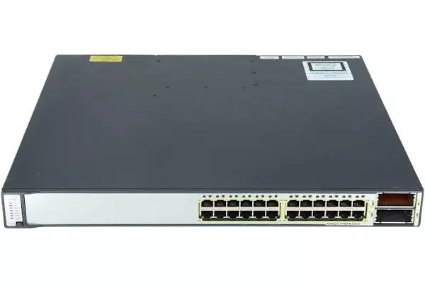 Cisco Catalyst 3750E 24 Port Gigabit Switch - WS-C3750E-24TD-S