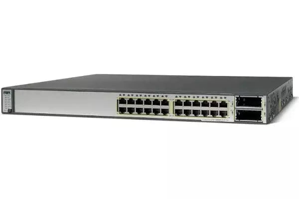Cisco Catalyst 3750E 24 Port Gigabit Switch - WS-C3750E-24TD-S