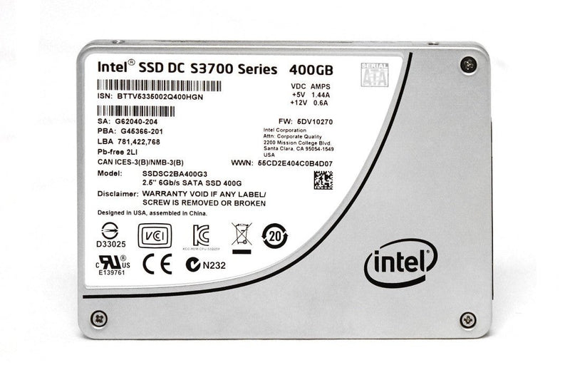 Intel DC S3700 400GB SATA 6Gbps SFF