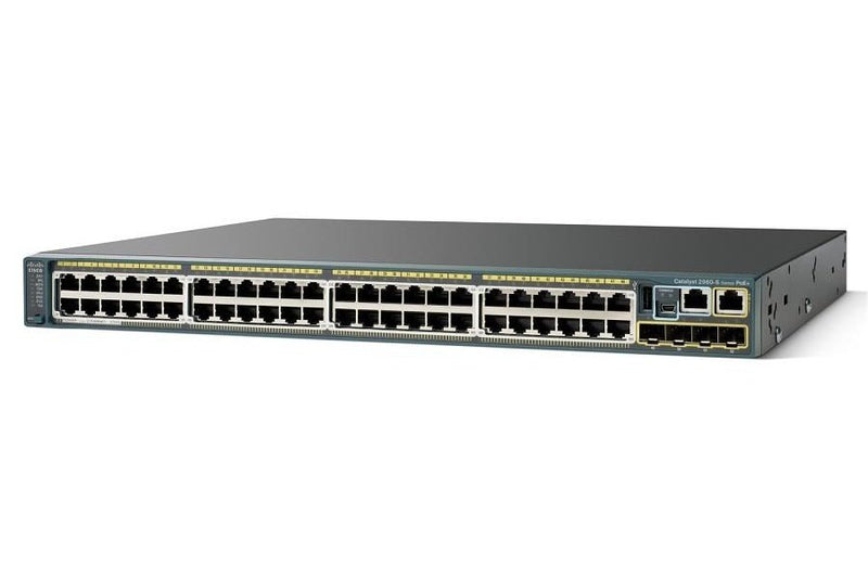 Cisco WS-C2960S-48LPS-L Catalyst 2960-S Series GE PoE Switch