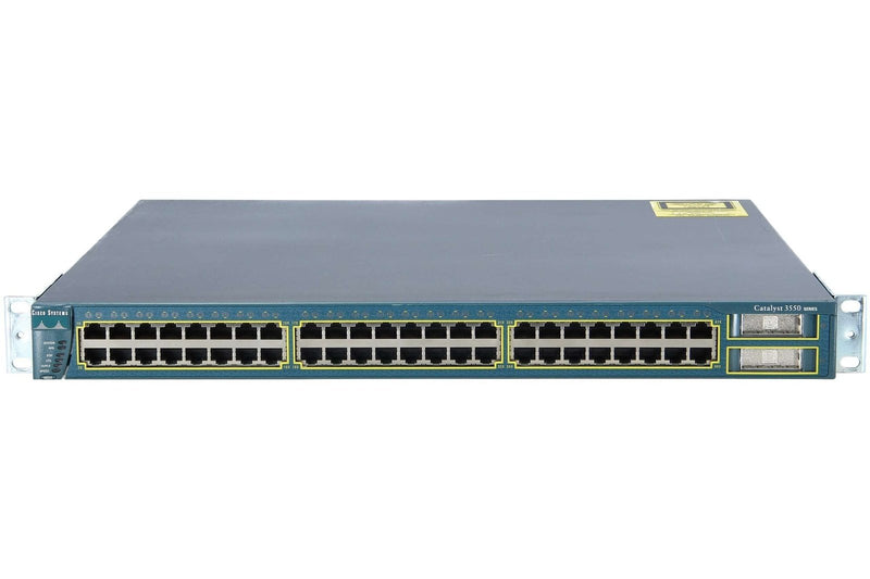 Cisco Catalyst SMI WS-C3550-48-SMI  48×10/100, 2 GBIC ports