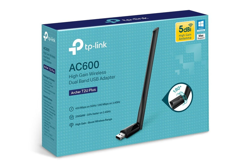 TP-Link AC600 High Gain WiFi USB Adapter Netwerkkaart