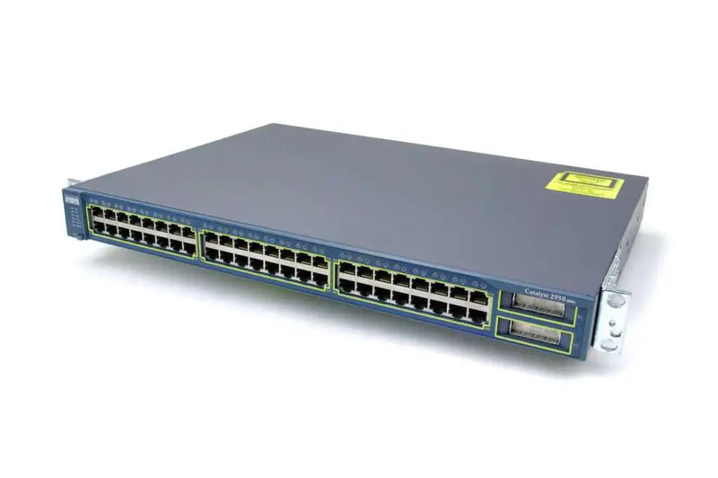 Cisco 2950G 48-port Fast Ethernet + 2 fixed GBIC-based EI Switch WS-C2950G-48-EI