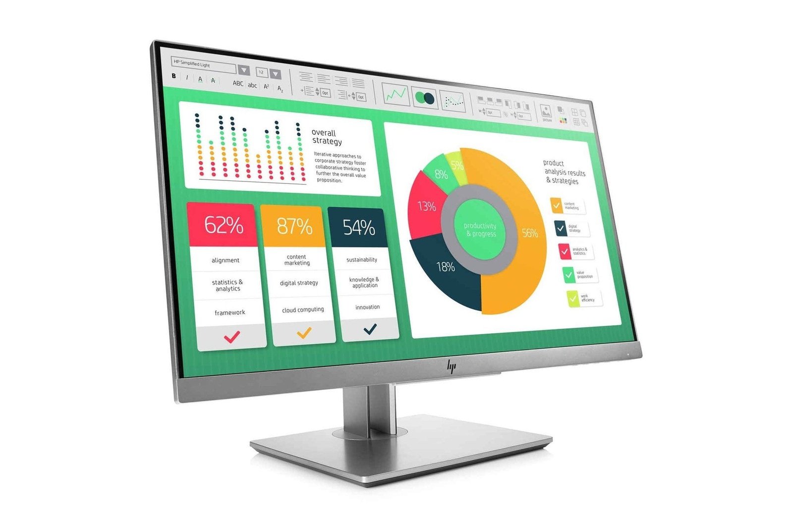 HP EliteDisplay E223 22-inch monitor