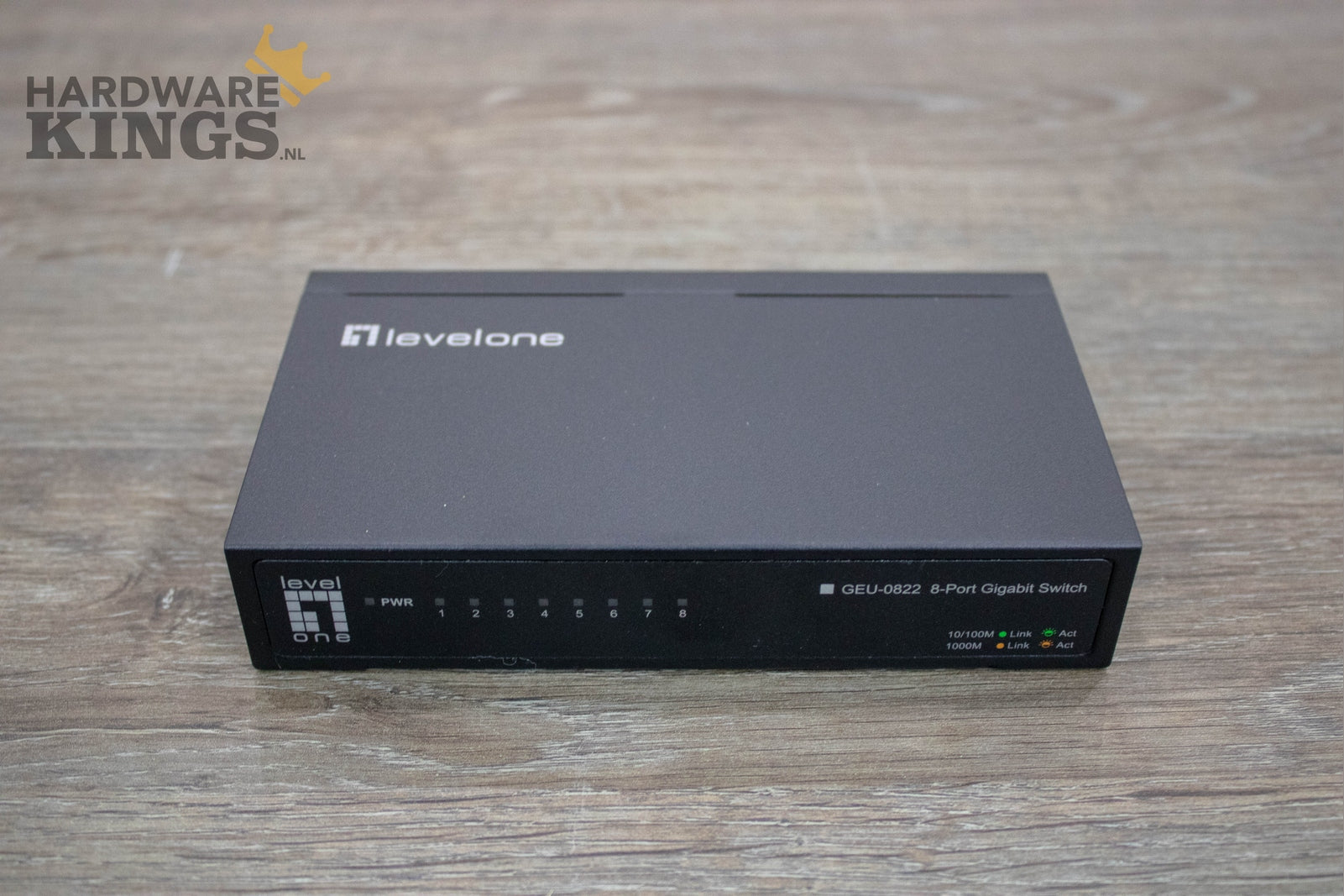 LevelOne GEU-0822 8 port - Switch Nieuw