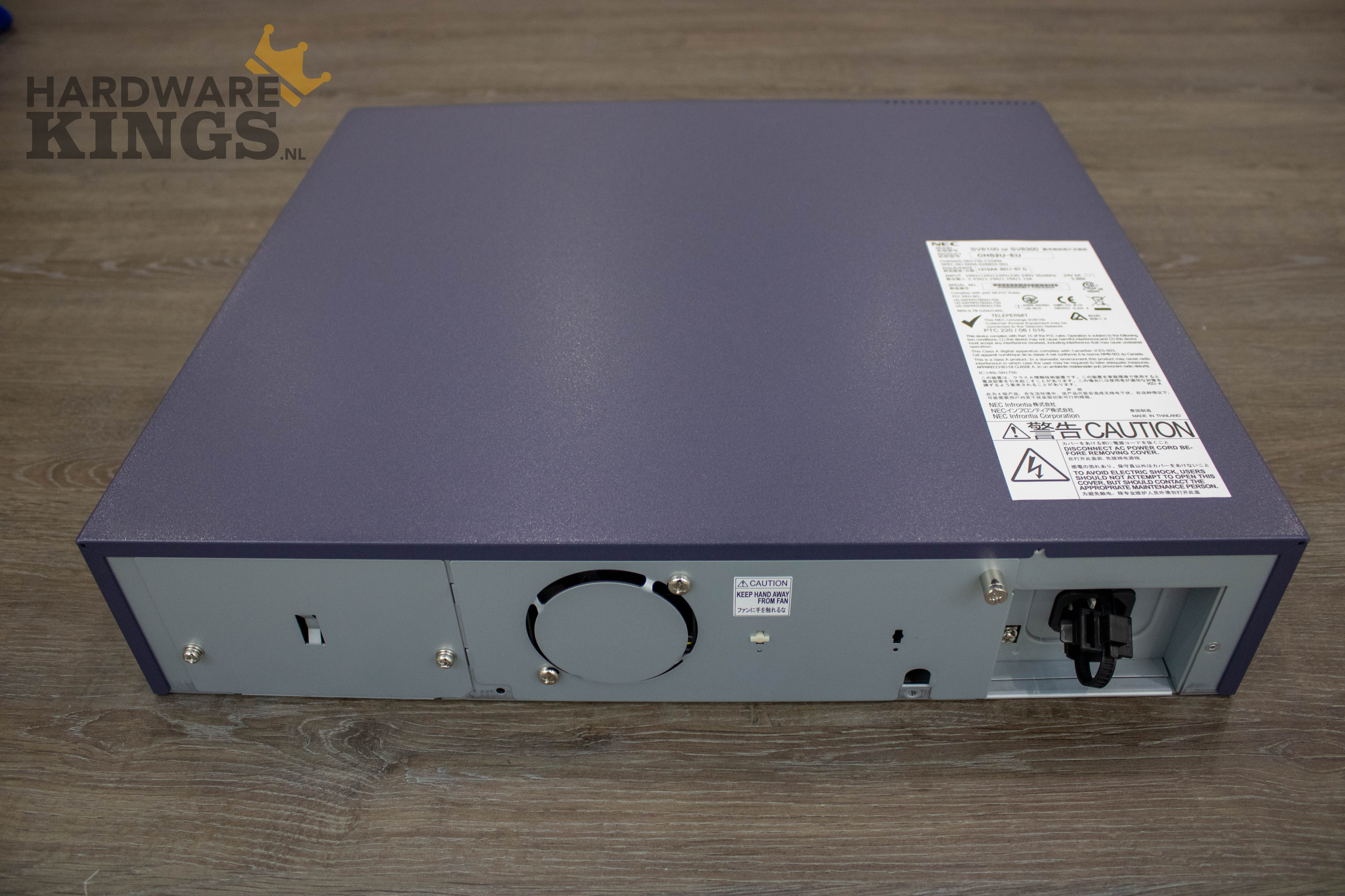 NEC CHS2U-EU 19” 2U Chassis 6-Slot with Power Supply