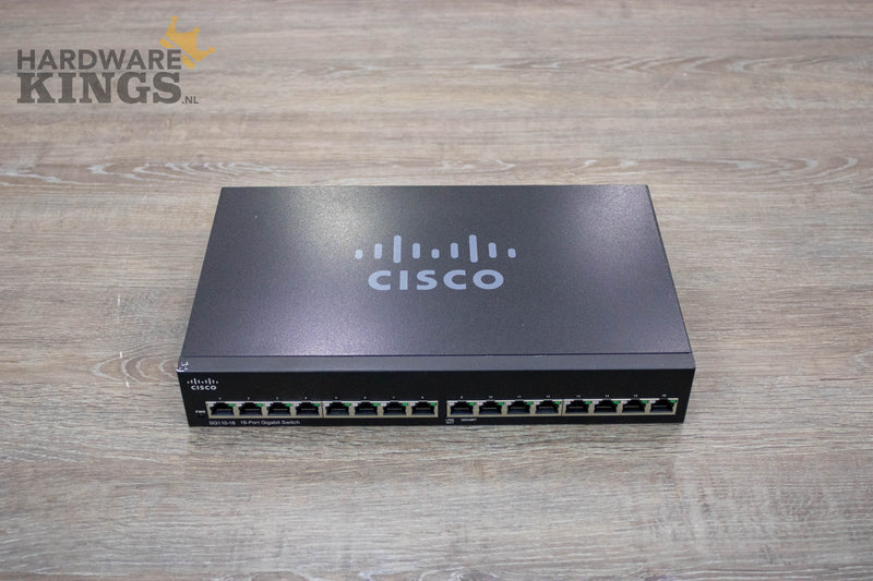 Cisco SG110-16 16-Port Gigabit Switch | Aanbieding