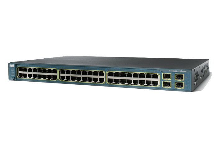 Cisco Catalyst 3560V2-48PS PoE 48-poorts switch