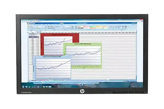 HP ProDisplay P222va Zonder Monitorstandaard
