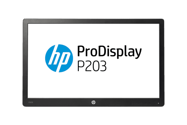 HP ProDisplay P203 Zonder Monitorstandaard
