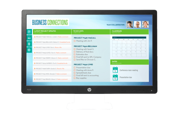 HP ProDisplay P232 Zonder Monitorstandaard