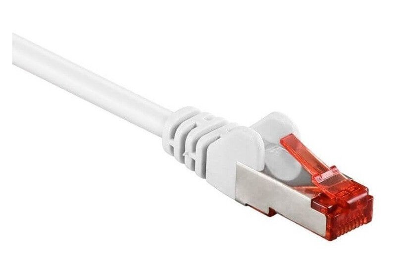 Netwerkkabel S/FTP CAT6 kabel - 5 meter Wit