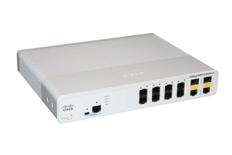 Cisco Catalyst 2960C Switch 8 FE, 2 x Dual Uplink, Lan (WS-C2960C-8TC-S) | Black Friday