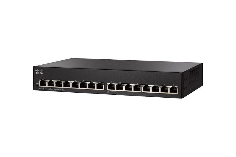 Cisco SG110-16 16-Port Gigabit Switch | Aanbieding