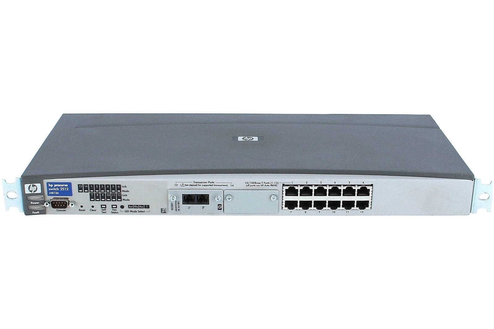 HPE - J4812A - ProCurve Switch 2512 - Transceiver - 1.000 Mbps - 12-Port