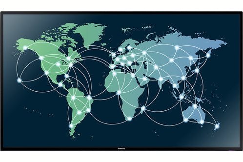 Samsung 65" ED65D ED-D Series Direct-Lit LED Display (Touchscreen) (Alleen afhalen)